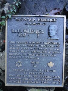 Raoul Wallennberg Plaque
