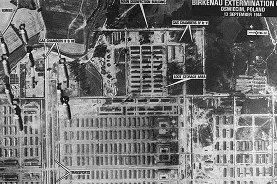 Aerial Photo of Birkenau Sept. 1944