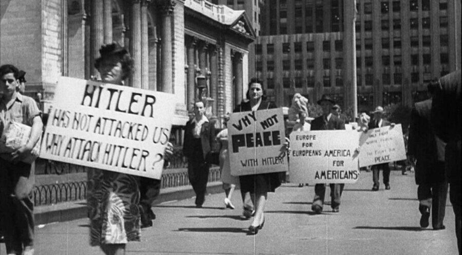 War Protest in America July 7, 1941