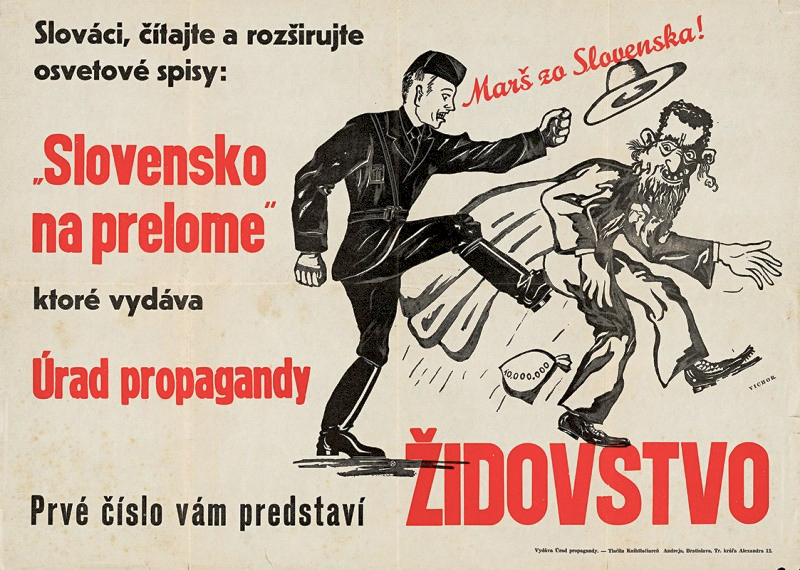 Anti-Jewish Poster Slovakia