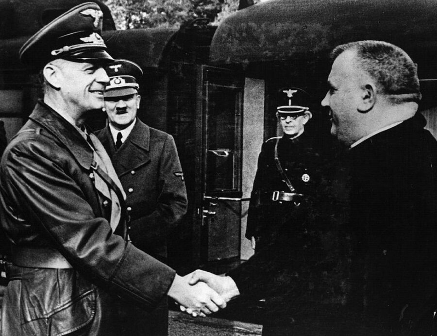 Ribbentrop, Hitler, Tuka and Tiso